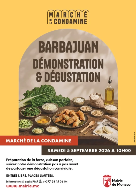 Barbagiuan Demonstration & Tasting at Marché de La Condamine