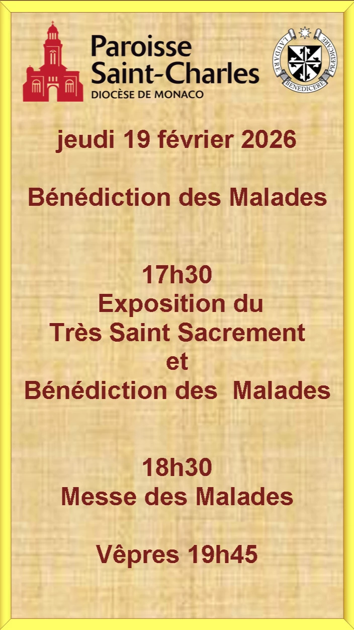 Blessing of the Sick at Saint-Charles Church