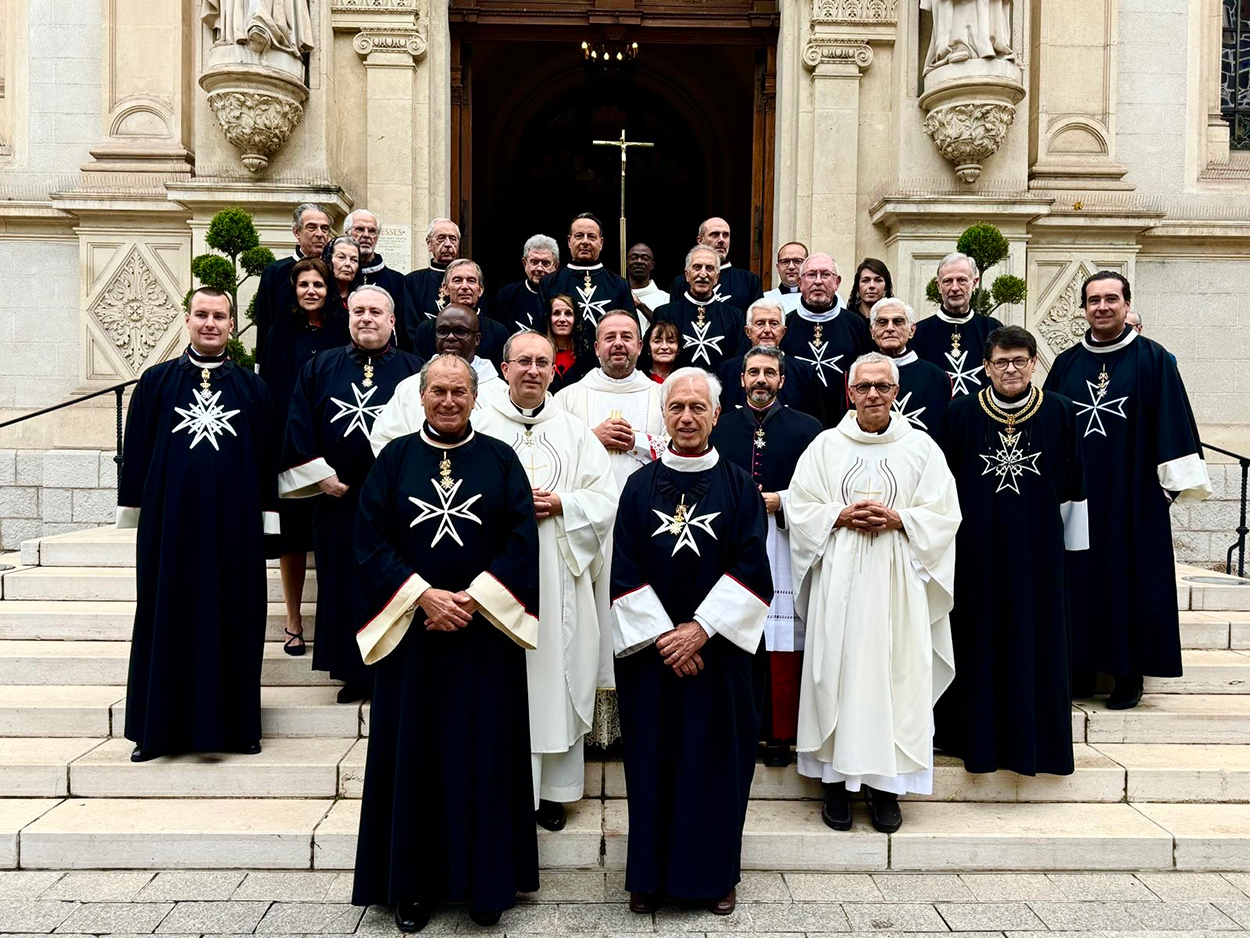 Order of Malta Monaco celebration at Saint-Charles Church