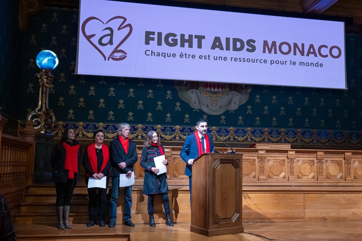 Conference and Mass for AIDS Victims and Research in Monaco