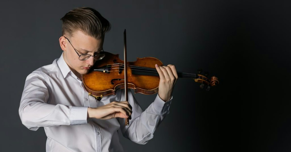 Violinist Bohdan Luts