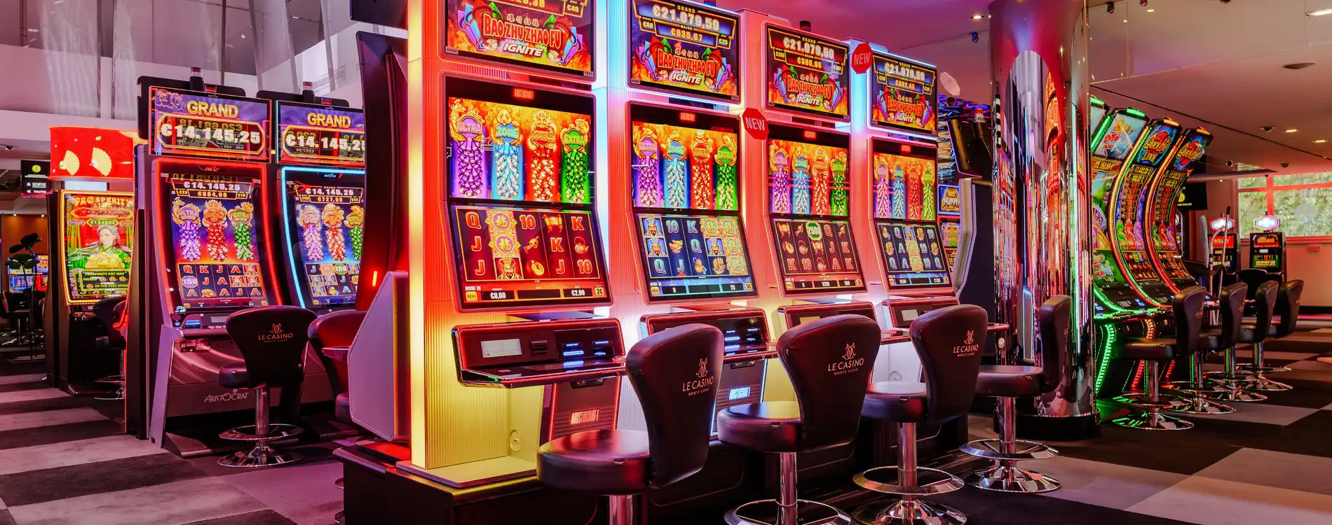 Official view of Casino Cafe de Paris gaming floor, venue for Halloween entertainment