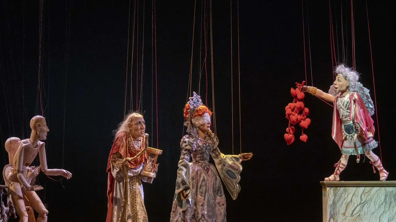Il ritorno d’Ulisse in patria with the Carlo Colla marionette company