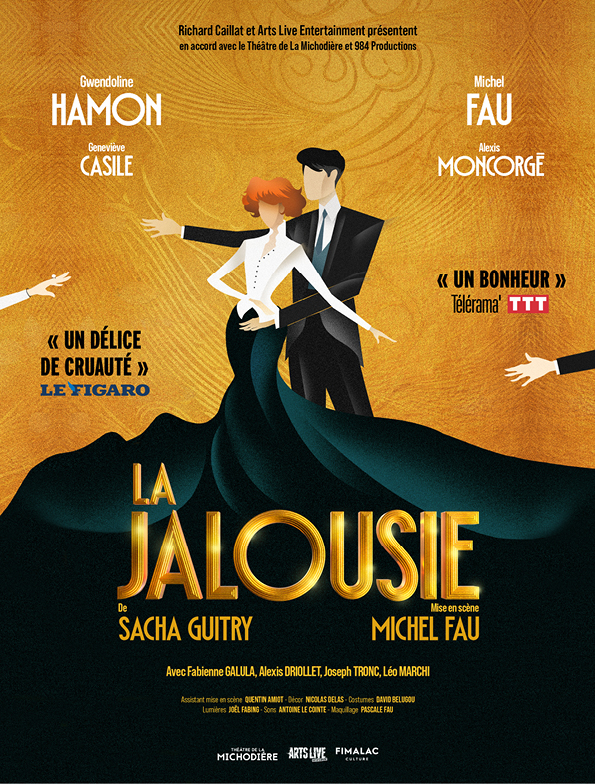 La Jalousie at Théâtre Princesse Grace in April 2027