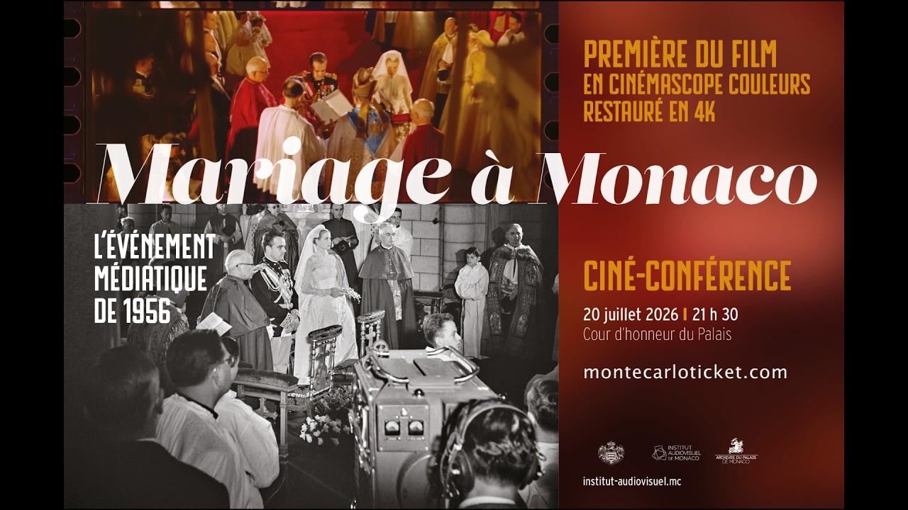 Mariage à Monaco – L’événement médiatique de 1956