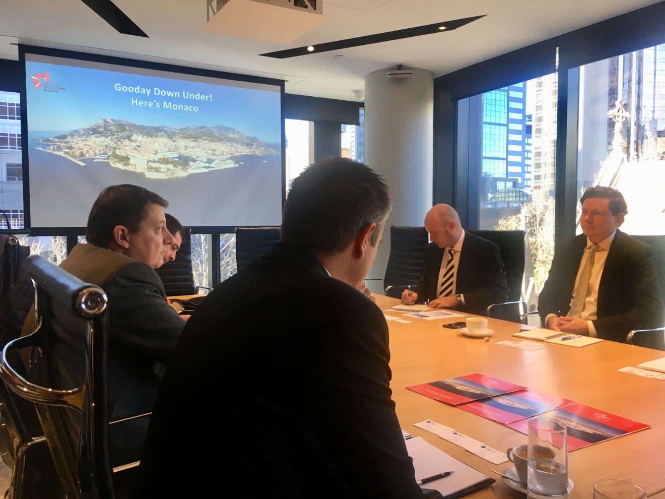 Monaco and Australia business networking