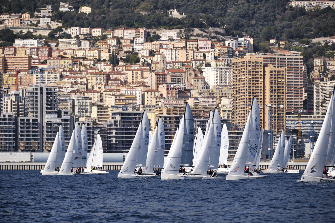 Monaco Sportsboat Winter Series J70 sailboats