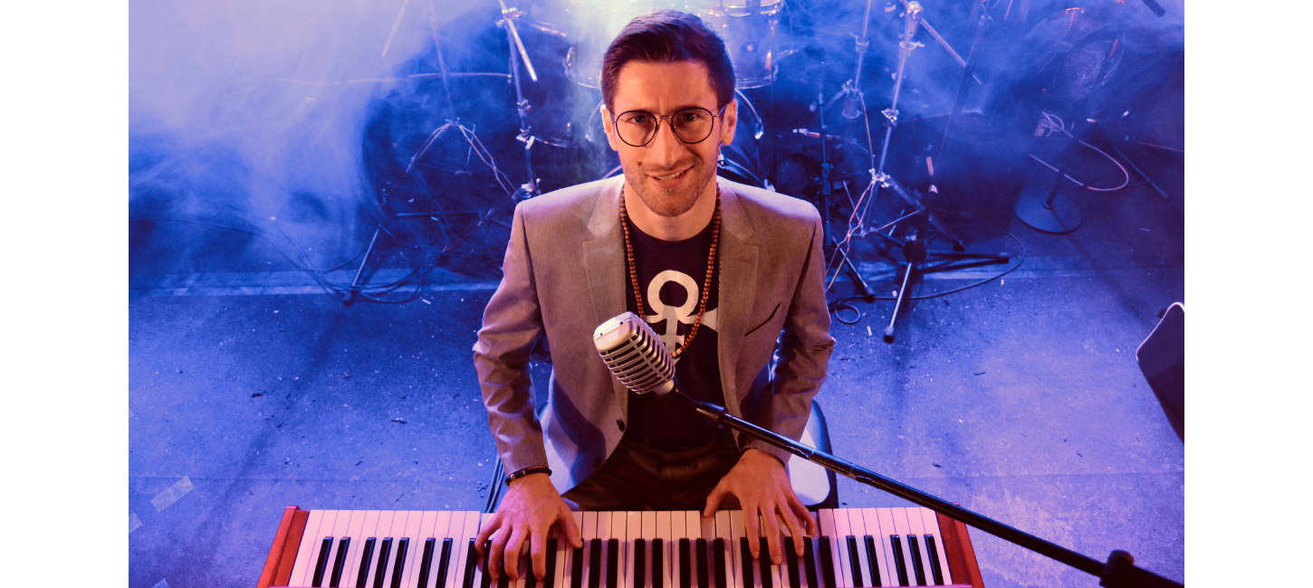 Nils Indjein, performing artist for the 31 December 2026 New Year's Eve quartet at Hôtel Hermitage Monte-Carlo
