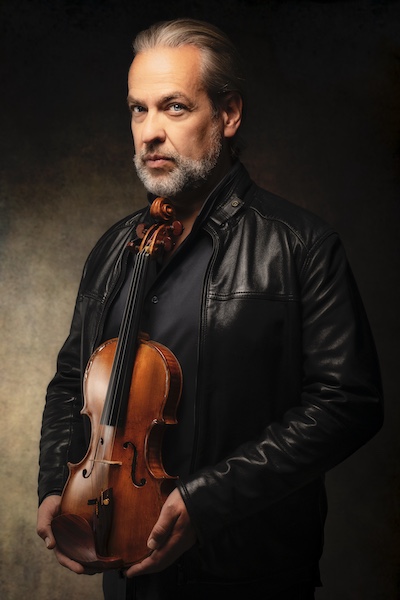 David Lefevre, violin soloist of the Orchestre Philharmonique de Monte-Carlo