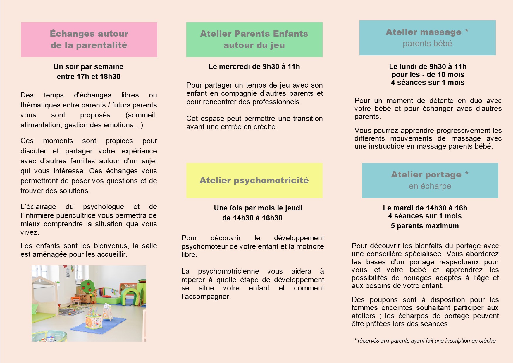 Parenting support sessions in Monaco