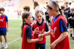 Young people participating in a Monaco sports activity; illustrative photograph, not from the Pass'Sport Culture October 2026 programme
