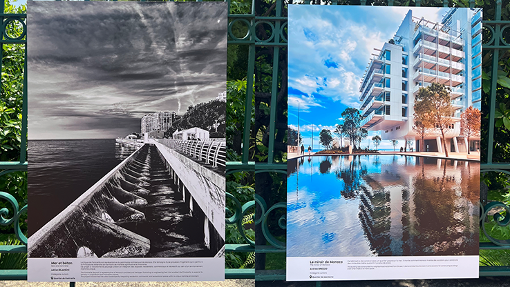 Patrimoine en danger photography exhibition at Jardins Saint-Martin Monaco