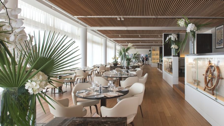 Restaurant 1909 Yacht Club de Monaco dining area