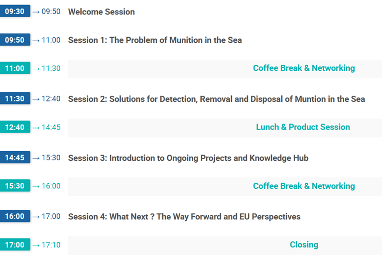 Symposium on Munitions in the Sea in Monaco