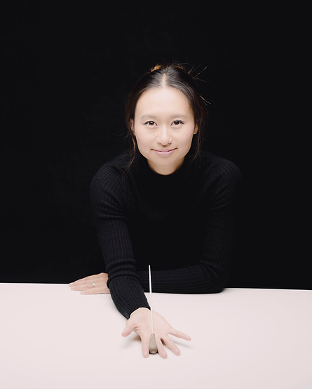 Conductor Tianyi Lu for the OPMC concert with Mao Fujita