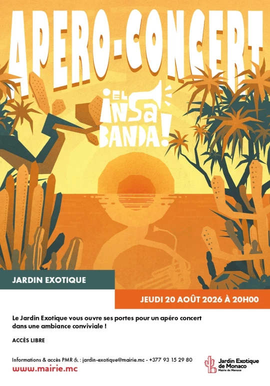 Aperitif Concert at Jardin Exotique